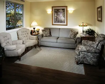 Front office waiting area at Implant & Periodontics Solutions in Sun City West, AZ.